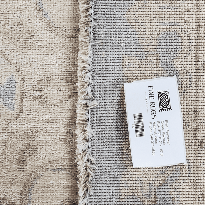 Peshawar Wool Pakistan Rug 8'0" x 10'0" ITEM# 840