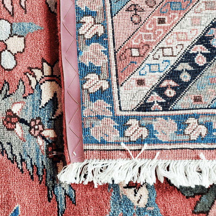 Heriz Wool and silk Persian Rug 13' X 16'3" ITEM# 979