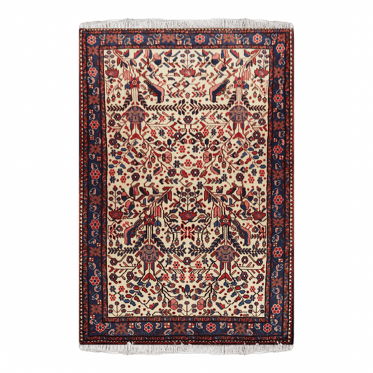 Hamadan Wool Persian Rug 3' X 5'  ITEM# 0030