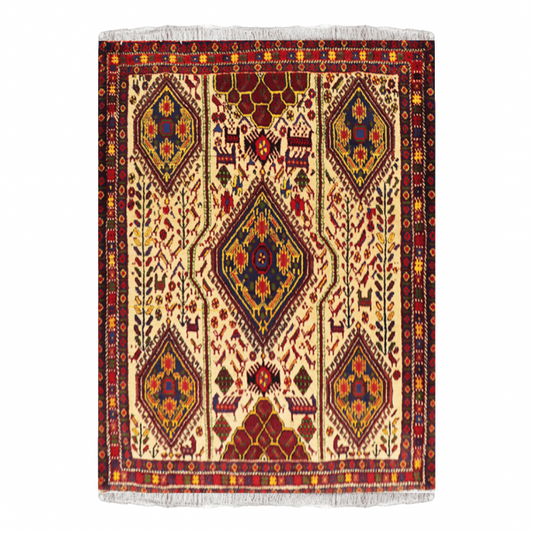 Varamin Rug 3'9" x 4'7"  ITEM# 0044