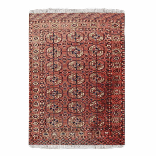 Turkaman Wool Persian Rug 3'3"x 4'3"  ITEM# 0046