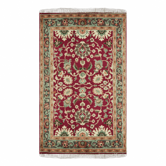 Tehran Wool Persian Rug 3'5" X 4'10"  ITEM# 0062