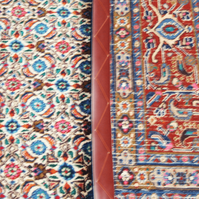 Bakhtiari Wool and silk Persian Rug 6'7" x 8'2"  ITEM# 271