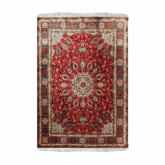 Tabriz Wool Persian Rug 9'9" X 13'  ITEM# 368