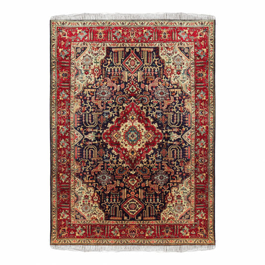 Tabriz Wool Persian Rug 8' X 11'4"  ITEM# 393