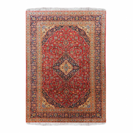 Kashan Wool Persian Rug 8'4" x 11'7"  ITEM# 440