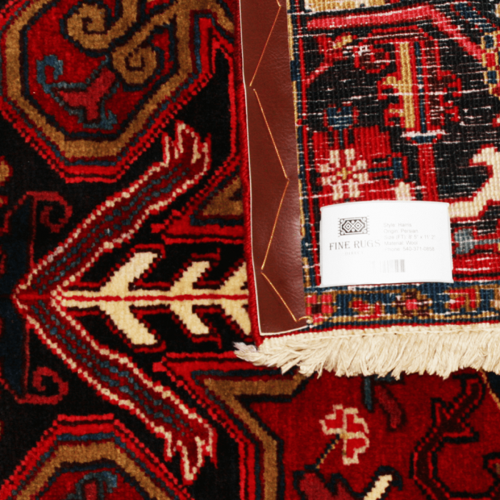 Heriz Wool Persian Rug 8'5" X 11'2"  ITEM# 457