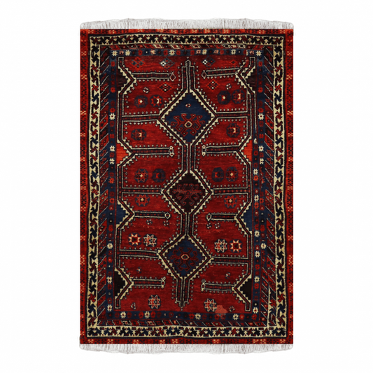 Shiraz Wool Persian Rug 4'3" x 7'93"  ITEM# 461