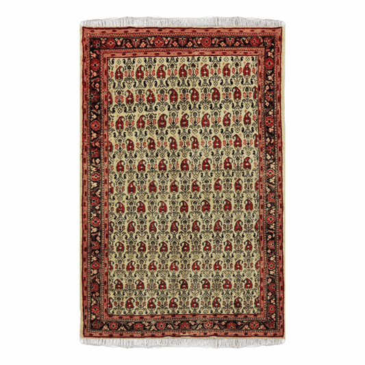 Sarouk Wool Persian Rug 4'5" x 7'1"  ITEM# 465