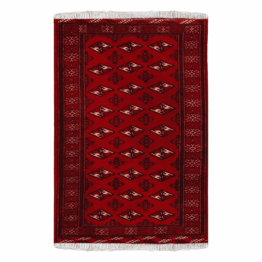 Turkaman Wool Persian Rug 4'7" x 6'2"  ITEM# 562