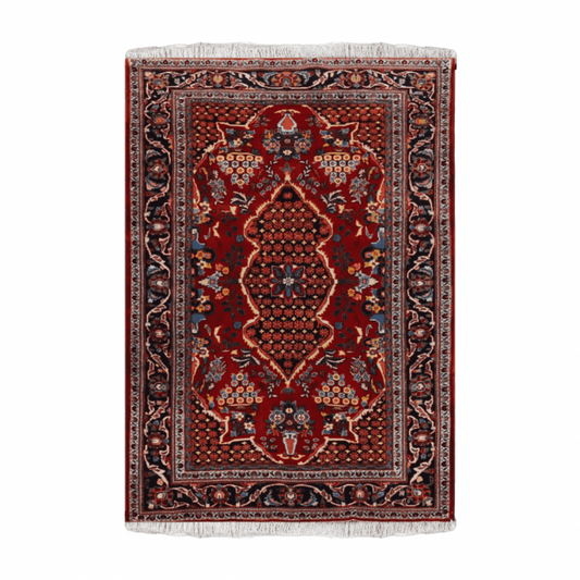 Mashad Wool Persian Rug 4'4" x 6'4"  ITEM# 569