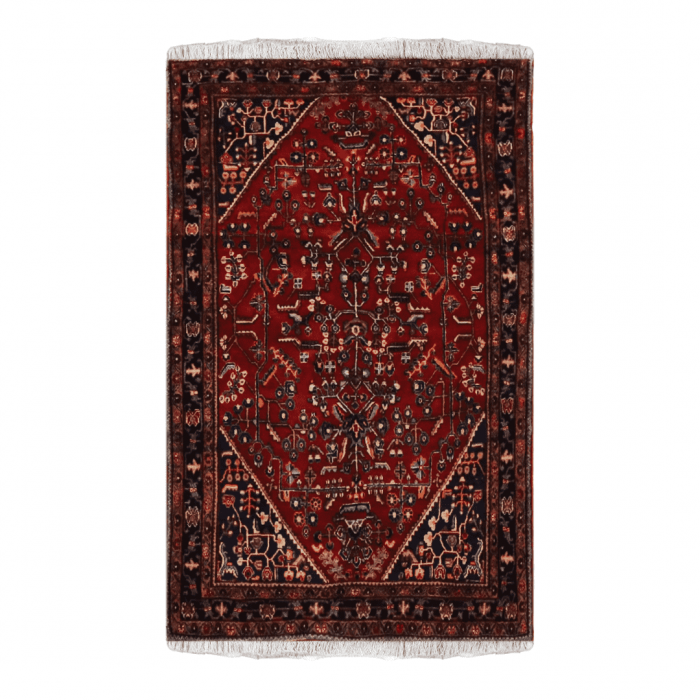 Hamadan Wool Persian Rug 4'8" X 7'5"  ITEM# 571