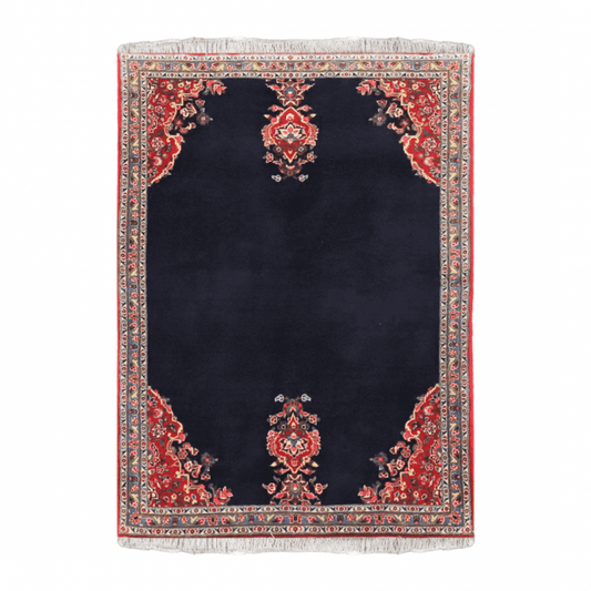 Kashan Wool Persian Rug 4'6" x 6'11"  ITEM# 582
