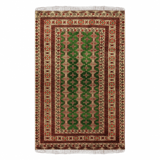 Turkaman Wool Persian Rug  ITEM# 631