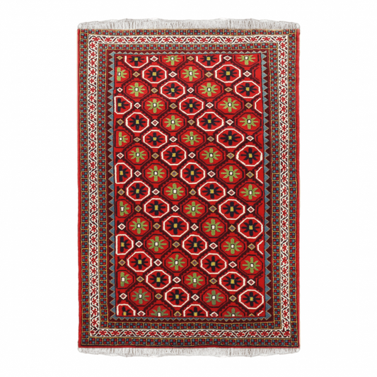 Turkaman Wool Persian Rug 3'10" x 6'6"  ITEM# 634