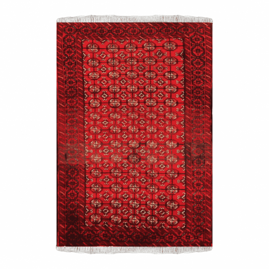 Turkaman Wool Persian Rug 3'2" x 6'2"  ITEM# 643
