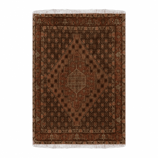 Bidjar Wool Persian Rug 4' X 5'  ITEM# 657