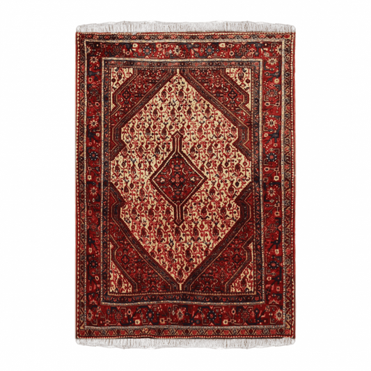 Bidjar Wool Persian Rug 3'7 X 5'2"  ITEM# 659