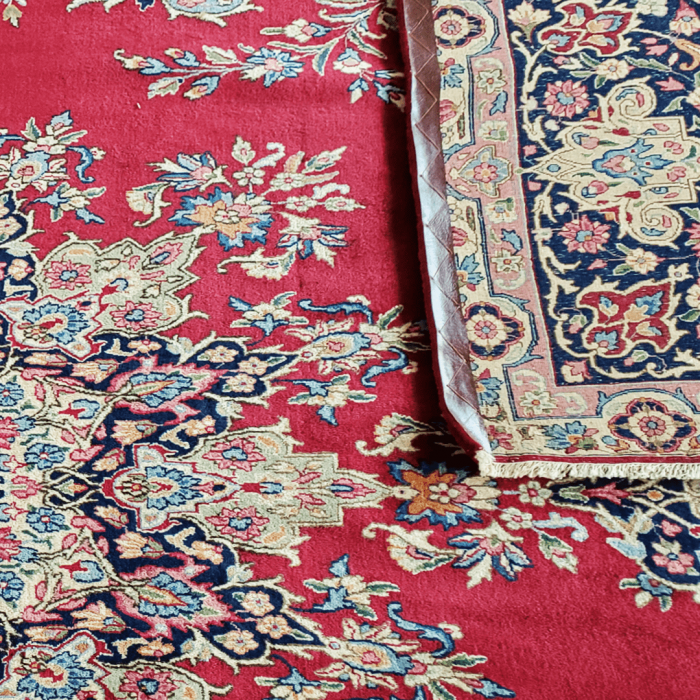 Kerman Wool Persian Rug 9'7" X 13'8"  ITEM# 682