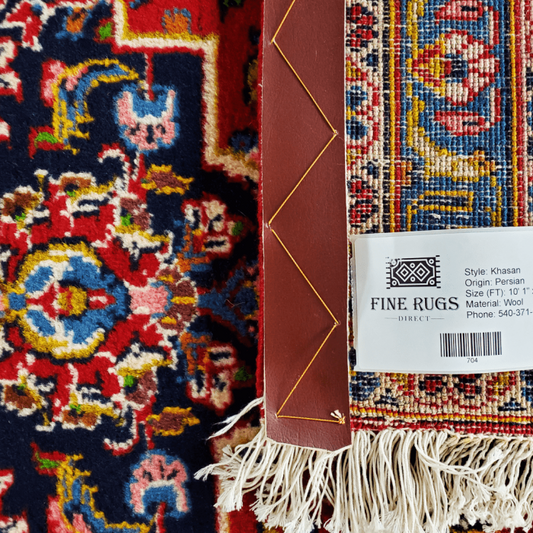 Kashan Wool Persian Rug 10'1" x 13'9"  ITEM# 704