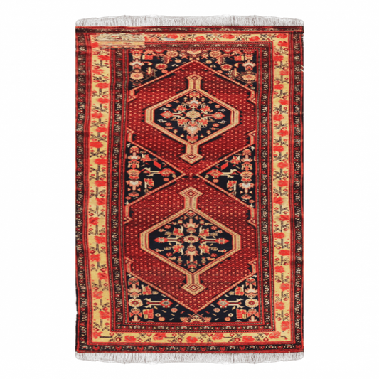 Hamadan Wool Persian Rug 3'5" X 10'20"  ITEM# 732