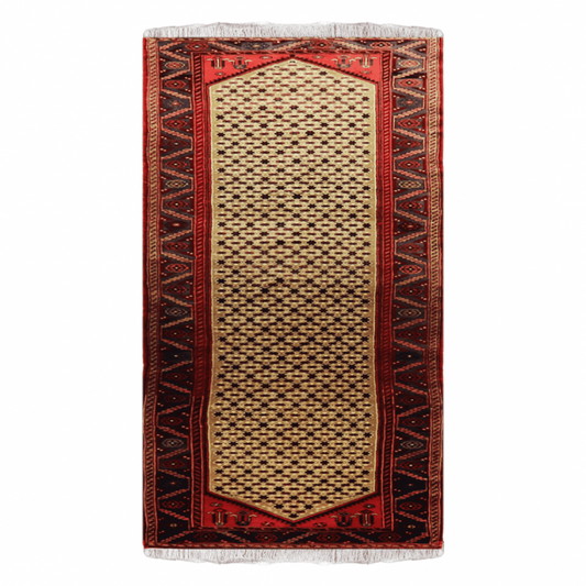 Hamadan Wool Persian Rug 3'5" X 13'7"  ITEM# 761