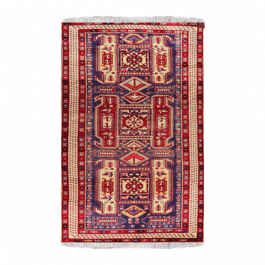 Karajeh Wool Persian Rug 4'3" X 10'20"  ITEM# 772