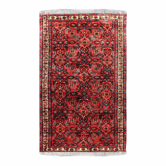 Hamadan Wool Persian Rug 3'9" X 9'9"  ITEM# 778