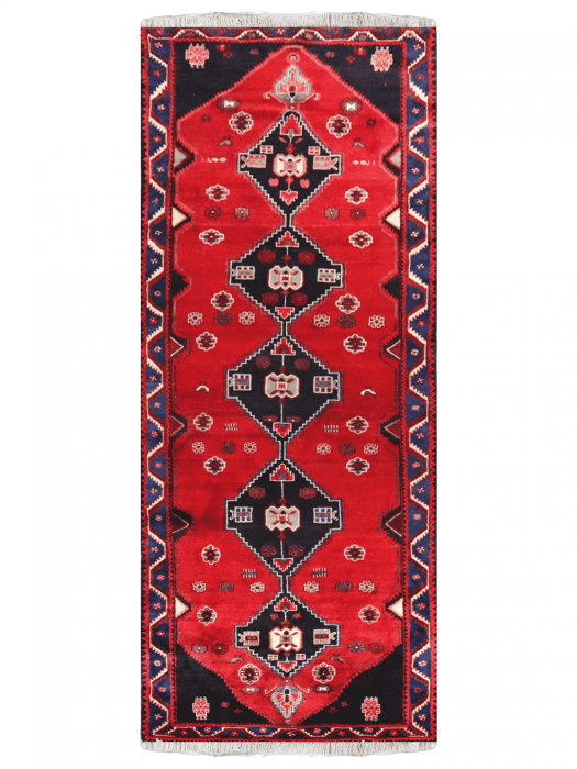 Red Hamadan runner 4'6" X 13'2"  ITEM# 806