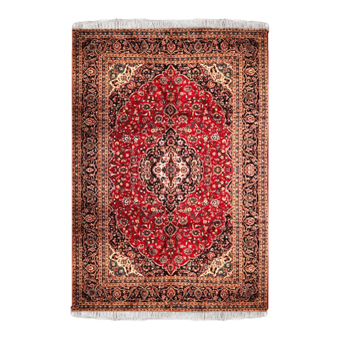 Kashan Wool Persian Rug 9'1" x 14'4"  ITEM# 961
