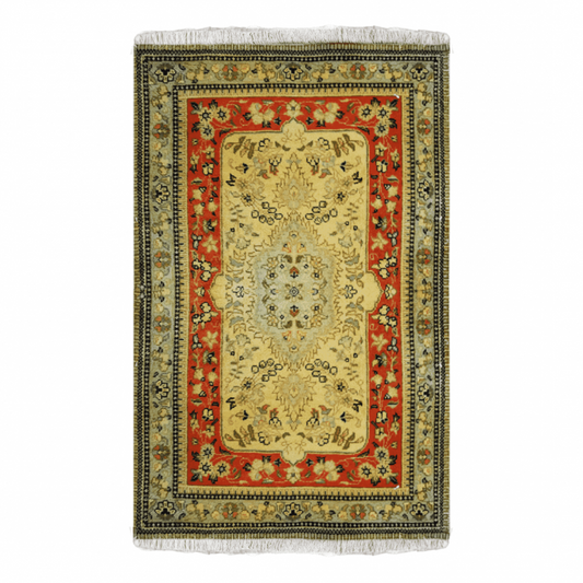 Tabriz Wool Persian Rug 2'5" X 3'7"  ITEM# 989